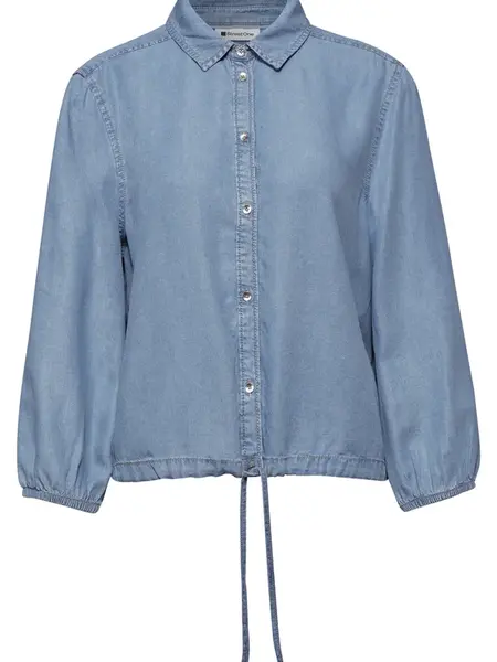 STREET ONE Blúzka  modrá denim