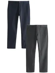 Next Chino nohavice  modrá / sivá