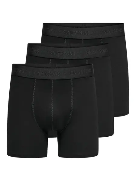 Only & Sons Boxerky  čierna
