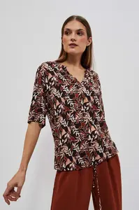Marisse Women's Shirt L-Ko-4033 D.Oak