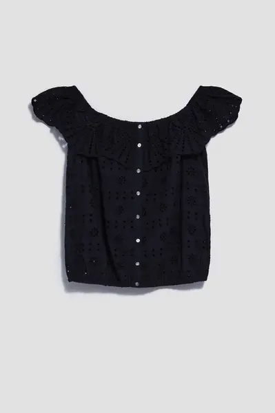 Marisse Women's Shirt L-Ko-4035 Black