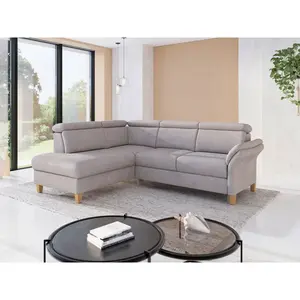 Sit & More ROHOVÁ SEDAČKA, textil, barvy stříbra
