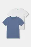 United Colors of Benetton  basic tričko dětské bavlněné 2-pack