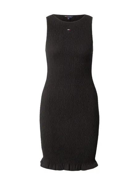 Tommy Jeans Šaty 'Smock Tank Bodycon Mini'  čierna