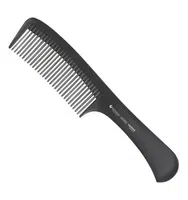 Karbonový hřeben na vlasy s rukojetí Hairway 05092 - 22,5 cm