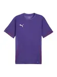 PUMA Funkčné tričko  tmavofialová / biela