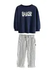 Baker by Ted Baker Set  námornícka modrá / biela