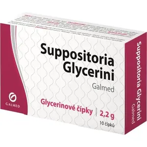 Suppositoria glycerini čípky 10x2.2g Galmed