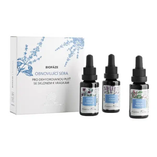 Nobilis Tilia Biofáze Obnovující séra Bazalka 3 x 20 ml