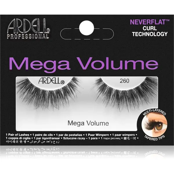Ardell Mega Volume nalepovacie mihalnice typ 260
