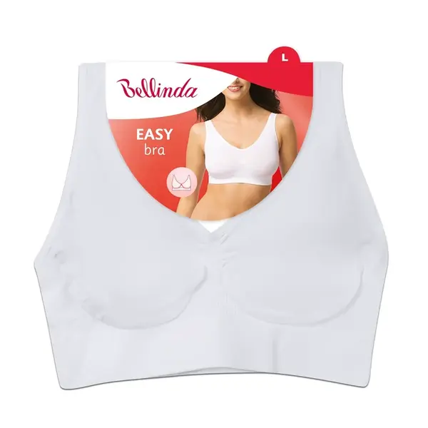 Bellinda Podprsenka elastická Easy bra vel. L bílá