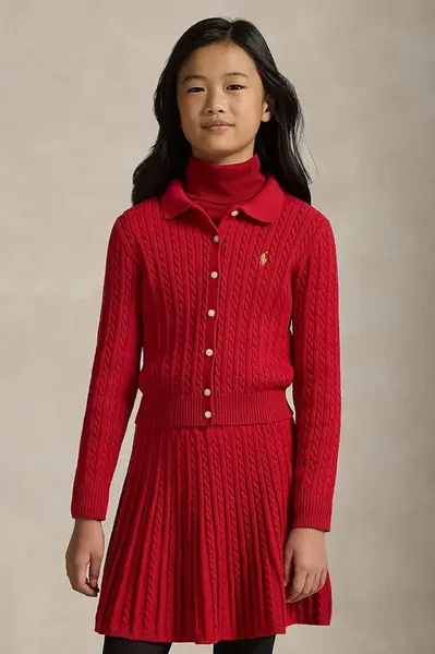 Detská bavlnená súprava Polo Ralph Lauren