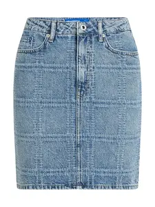 KARL LAGERFELD JEANS Sukňa  modrá denim