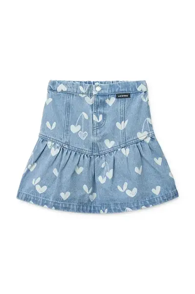 Liewood sukně Dayla Printed Denim Skirt