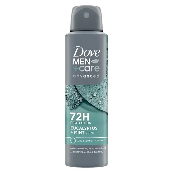 Dove Antiperspirant ve spreji Men+Care Advanced Eucalyptus + Mint (Anti-Perspirant) 150 ml