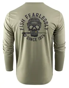 Grundéns funkční uv triko deadstick ls tech tee forest - s