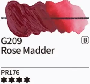 Kvašové barvy Mijello – 209 Rose Madder