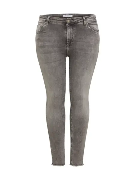 ONLY Carmakoma Džínsy 'Willy'  sivý denim