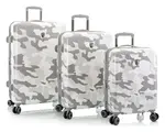 Sada cestovních kufrů Heys White Camo S,M,L