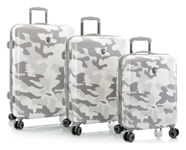 Sada cestovních kufrů Heys White Camo S,M,L