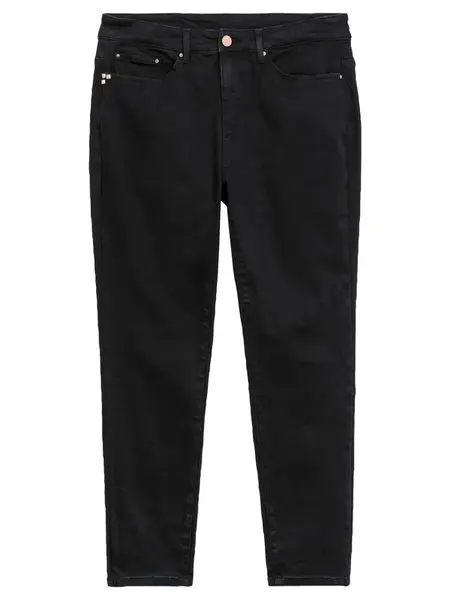 SHEEGO Džínsy  čierny denim