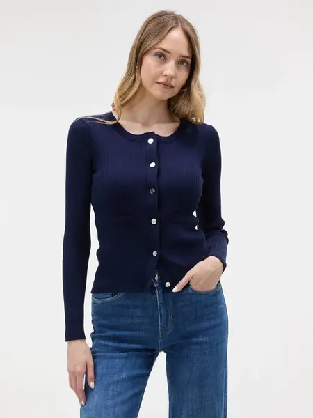 Tmavě modrý dámský cardigan ORSAY