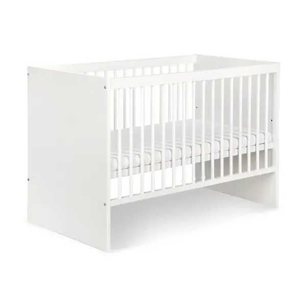 KLUPŚ Postýlka pro miminko 120x60, Dalia Klups - bílá