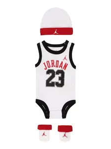 Jordan Set  červená / čierna / biela