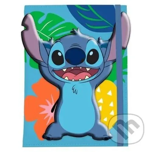 Lilo a Stitch squishy blok (A5, modrý) (DPL10, linkovaný)
