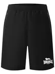 LONSDALE Surferské šortky 'Broxfield'  čierna / biela