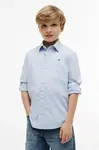 Tommy Hilfiger košeľa detská s bavlnou