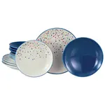 Creatable JÍDELNÍ SOUPRAVA Joy Blau-bunt 12dílné