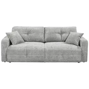 MID.YOU ROZKLÁDACÍ POHOVKA, textil, šedá