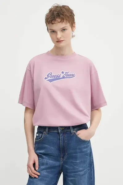 Guess Jeans Bavlněné tričko Guess Jeans