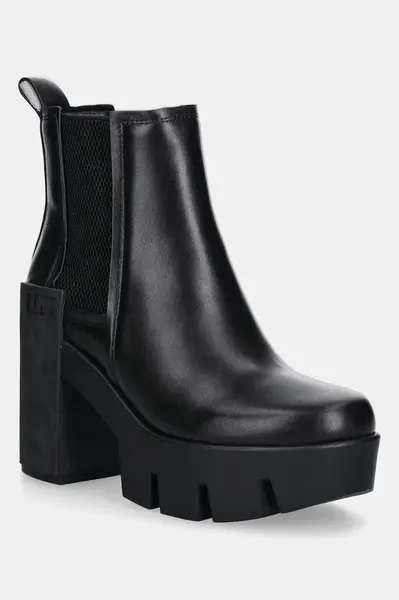 Kožené kotníkové boty United Nude Grip Chelsea Mid IV