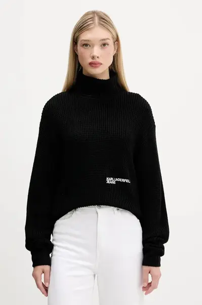 Karl Lagerfeld Jeans Vlněný svetr Karl Lagerfeld Jeans
