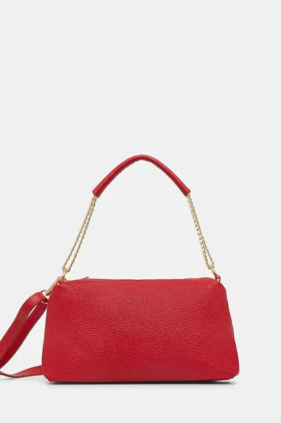 Kožená kabelka Answear.LAB červená barva
