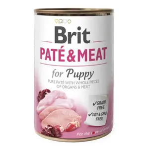 Brit konzerva Paté & Meat Puppy 400 g