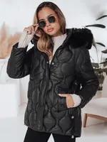 Dámská zimní bunda LUMORE s kapucí