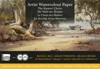 Akvarelový blok Baohong Masters 18x26cm rough 300g