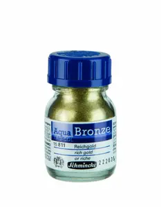 Zlaticí barva Schmincke Aqua 20ml – 811 rich gold