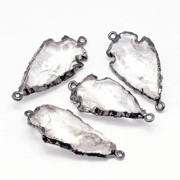 Electroplate Quartz Crystal Links Connectors