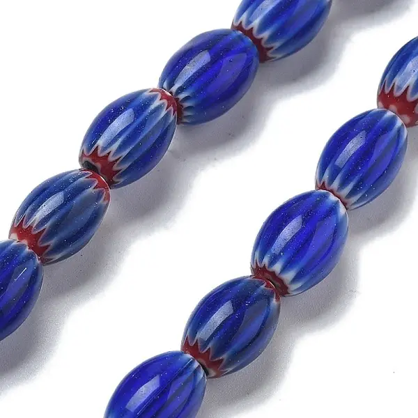 Handmade Millefiori Lampwork Beads Strands