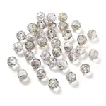 Electroplate Round Glass Beads