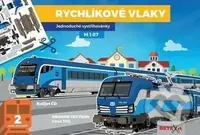 Rychlíkové vlaky (Jednoduché vystřihovánky)