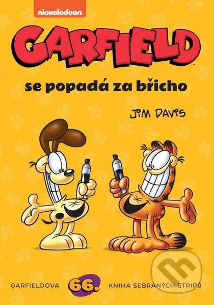 Garfield Garfield se popadá za břicho (č. 66) - Jim Davis - kniha z kategorie Komiksy