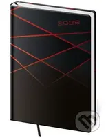 Týdenní diář 2026 A5 Vario Black design