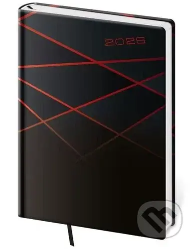 Týdenní diář 2026 A5 Vario Black design