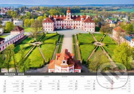 Česko mezi oblaky 2026 - nástěnný kalendář