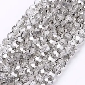 Electroplate Glass Beads Strands